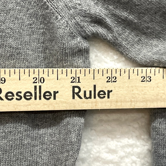 Joseph A Bank Sweater Mens Extra Large Gray Reserve Italian Yarn Cashmere Wool - Picture 11 of 13